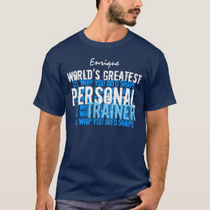 Weltbester persönlicher Trainer lustiges A009C T-Shirt