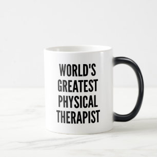 Weltbester Physiotherapeut Verwandlungstasse