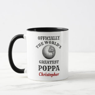 Weltbester Poppa Vater hinzufügen Tasse