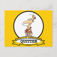 WELTBESTER QUITTER RAUCHER CARTOON