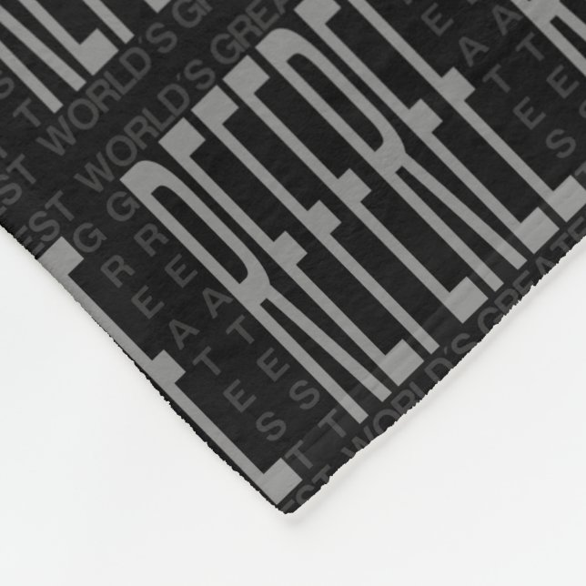 Weltbester Referent Fleecedecke (Ecke)