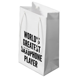 Weltbester Saxophone-Spieler Kleine Geschenktüte