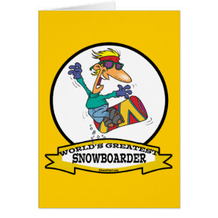 WELTBESTER SNOWBOARDER-CARTOON