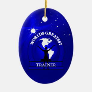 Weltbester Trainer Weihnachtsschmuck