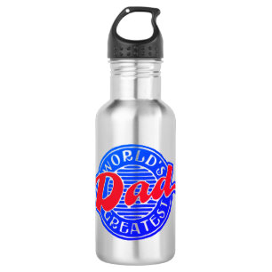 Weltbester Vater Edelstahlflasche