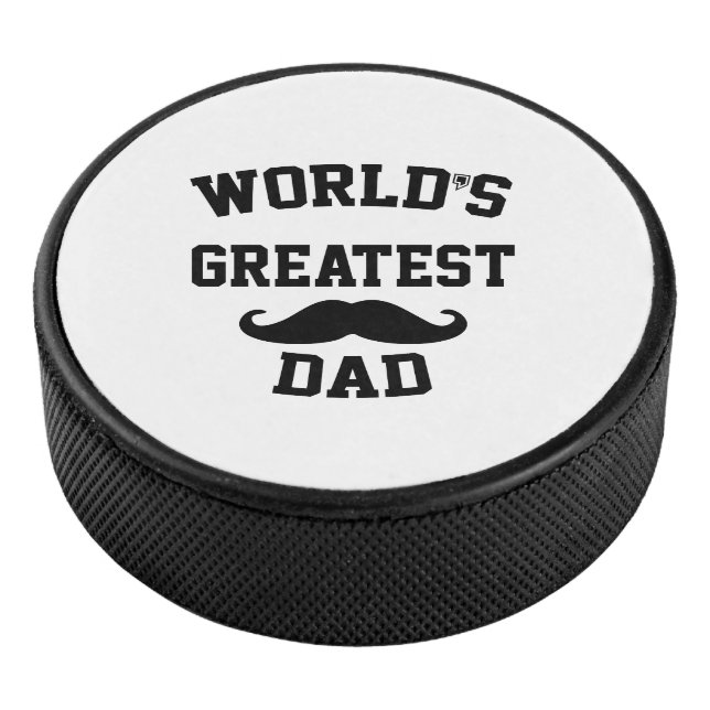 Weltbester Vater Eishockey Puck (3/4)