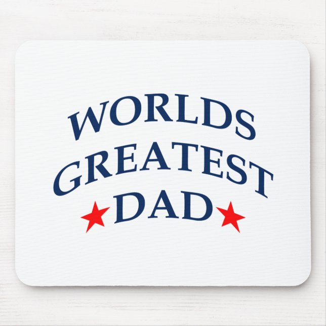 Weltbester Vater Mousepad (Vorne)