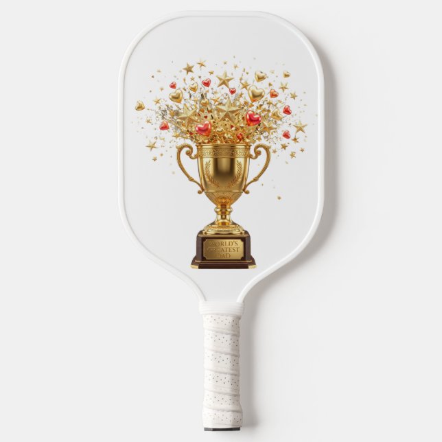 Weltbester VATER Pickleball Schläger (Vorderseite)