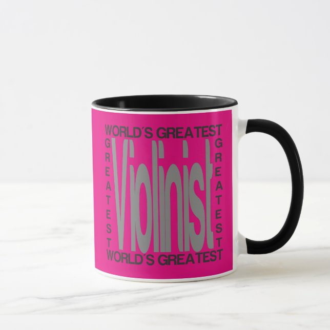Weltbester Violinist Tasse (Rechts)