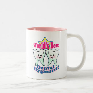 Weltbester Zahnarzthelfer Zweifarbige Tasse