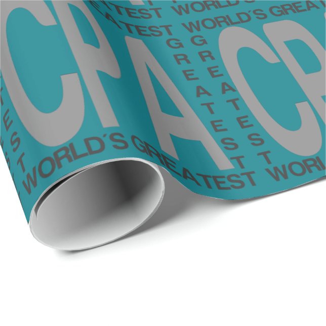 Weltbestes CPA Geschenkpapier (Rolleneckpunkt)