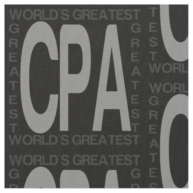 Weltbestes CPA Stoff (Nahaufnahme)