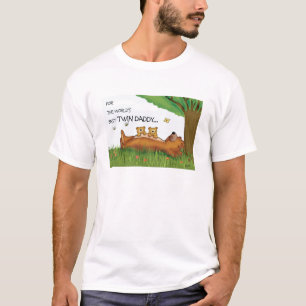 Weltbestes Doppelvati-T-Shirt T-Shirt