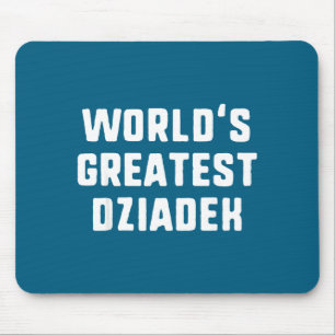 Weltbestes Dziadek Lustige Familie  Mousepad