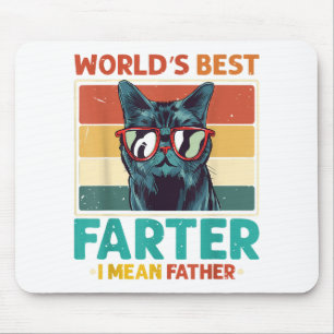 Weltbestes Fürzender Ich meine Vater T-Shirt Beste Mousepad