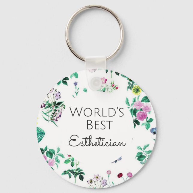 Weltbestes Geschenk für den Augenarzt 4 Schlüsselanhänger (Vorderseite)