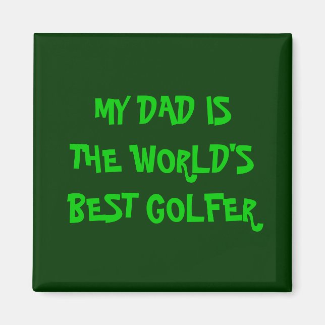 WELTBESTES GOLFER MAGNET (Vorne)