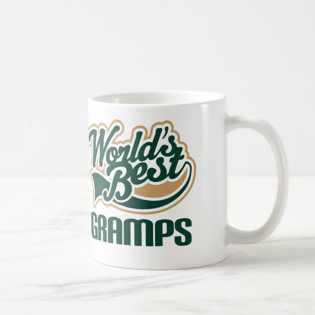 Weltbestes Gramps Geschenk Kaffeetasse (Rechts)