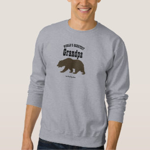Weltbestes Großvater Papa Bärengeschenk Sweatshirt