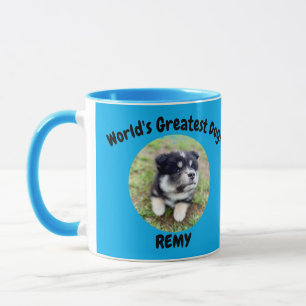 Weltbestes Haustier - individuelles Foto- und Name Tasse