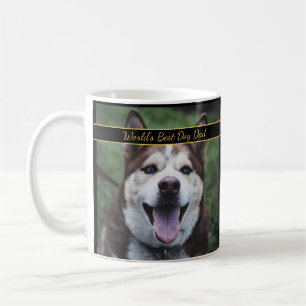 Weltbestes Hund Papa Haustier Foto  Kaffeetasse