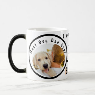 Weltbestes Hund-Vater-Foto für Personalisierte Hau Verwandlungstasse