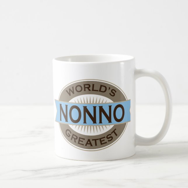 Weltbestes Nonno Kaffeetasse (Rechts)