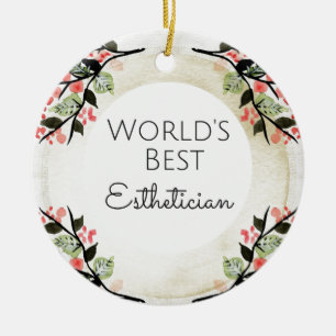 Weltbestes Östhetizgeschenk 3 Keramik Ornament