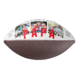 WELTBESTES PAPA-Foto Personalisiert Football