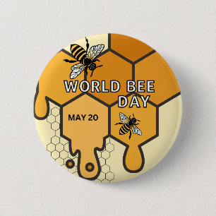 Weltbientag Button