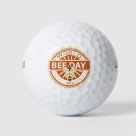 Weltbientag Golfball