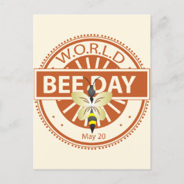 Weltbientag Postkarte