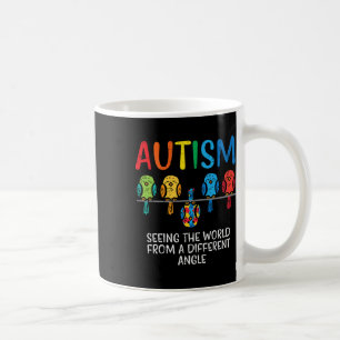 Weltbild aus dem Bewusstsein der Angle Autismus Kaffeetasse
