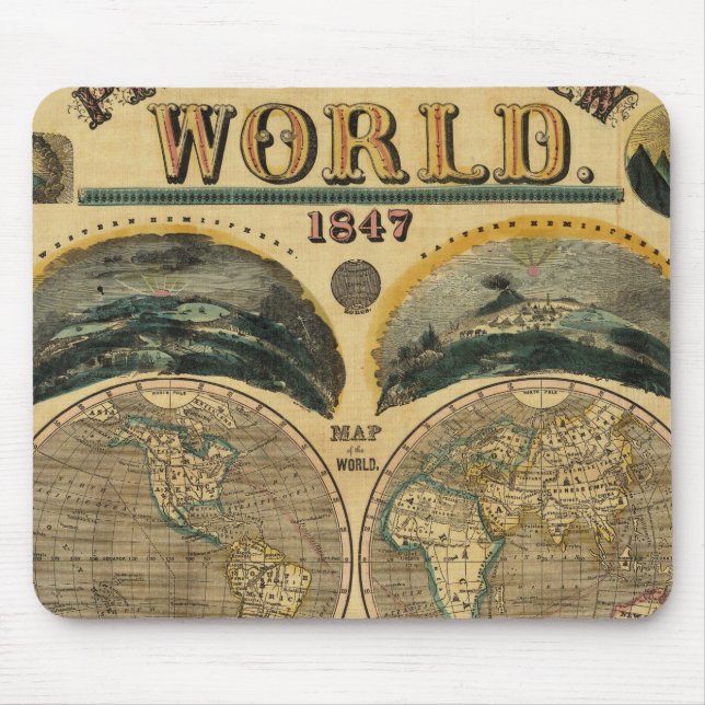 Weltbild Mousepad (Vorne)