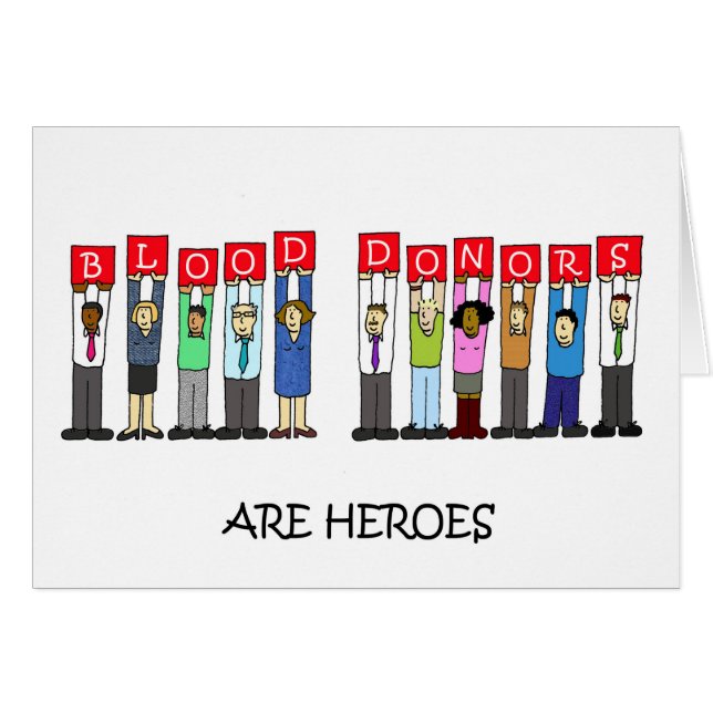 Weltblutspendertag 14. Juni (Vorderseite (Horizontal))