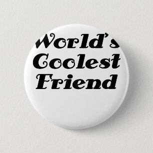Weltcoolster Freund Button