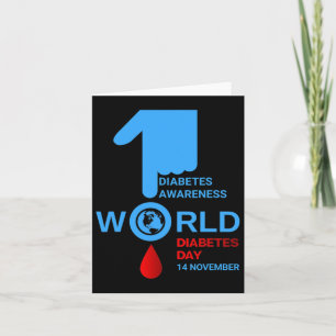 Weltdiabetestag 2023 Typ 1 Diabetes Typ 2 Awa Karte