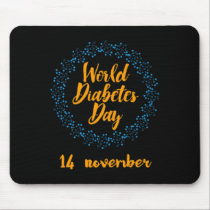 Weltdiabetestag mousepad