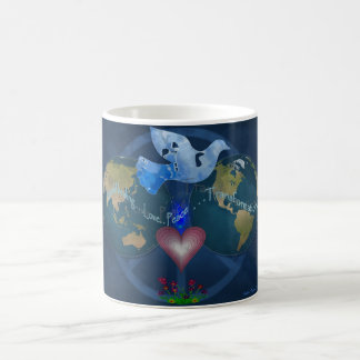 Welteinssein-FriedensTasse Kaffeetasse