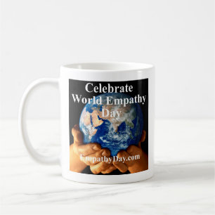 "Weltempathie-Tages" Tasse - rechtshändig