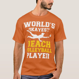 Welten abstimmen der Beach Volleyball-Spieler T-Shirt
