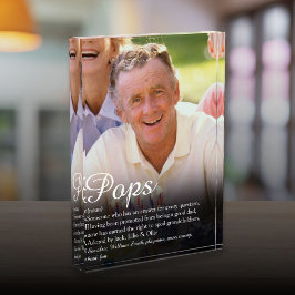 Welten am besten je Großvater, Großvater, Papa Def Fotoblock