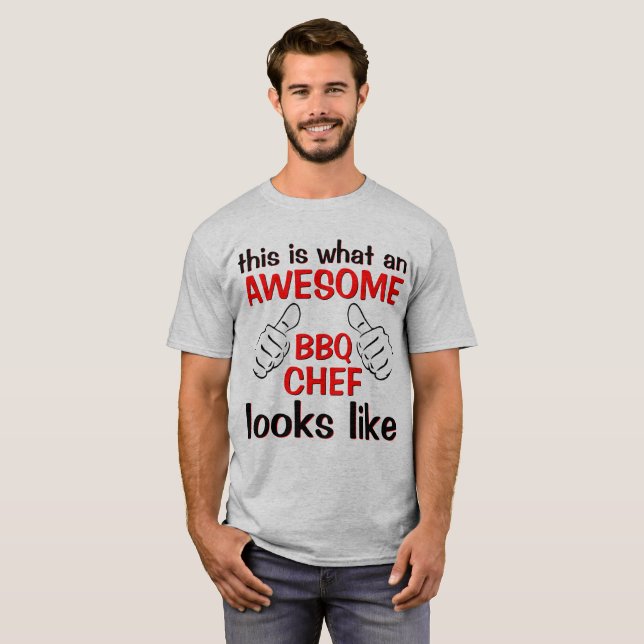 Welten am Beststen Koch für Phantastische GRILLEN T-Shirt (Vorne ganz)