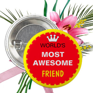 Welten am Phantastischsten - FREUND (Beste) Button