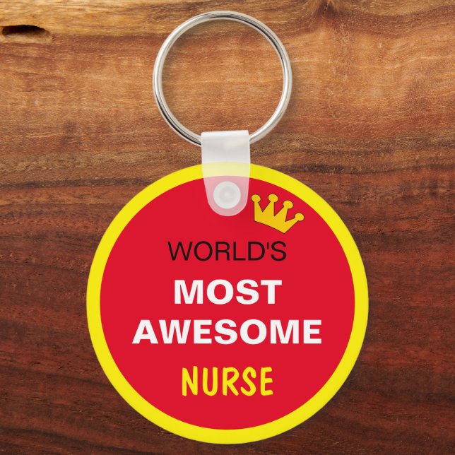 Welten am Phantastischsten - NURSE, die beste / ro Schlüsselanhänger (Vorderseite)