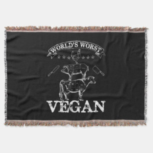 Welten am schlimmsten Vegane GRILLEN Fleisch, Hühn Decke