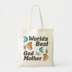 Welten Best Godmutter Retro Tragetasche