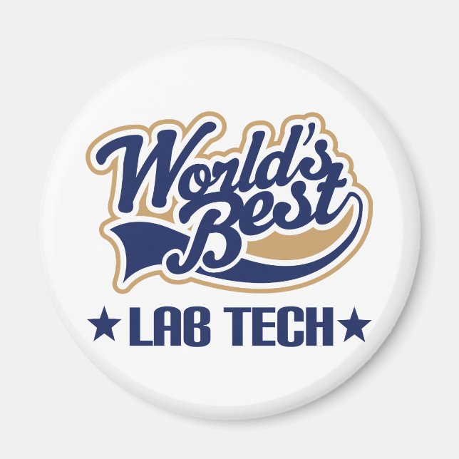 Welten Best Labrador Tech Magnet (Vorne)