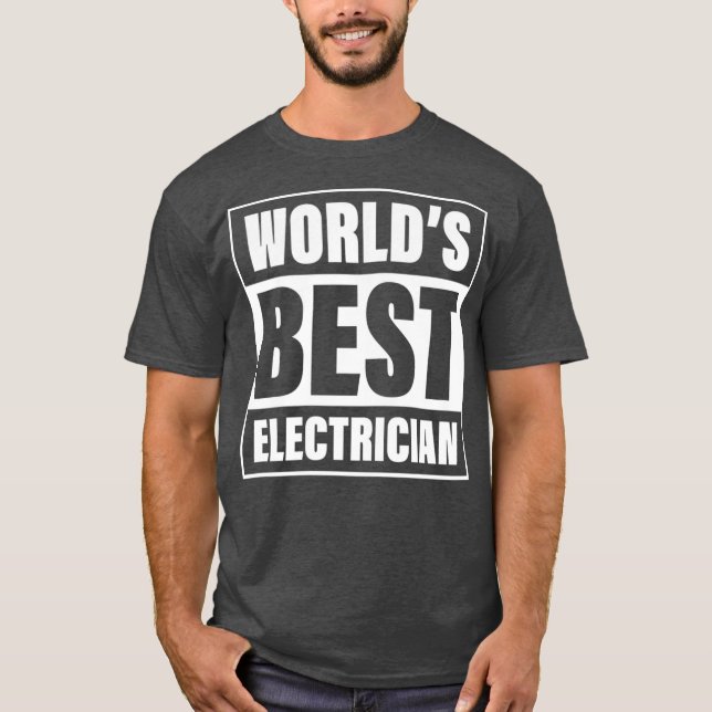 Welten Beste Elektrische Gewerkschaft Electrical F T-Shirt (Vorderseite)