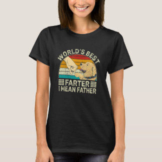 Welten Beste Farter I Gemein Vater Bester Golden R T-Shirt